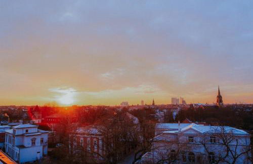 Leipzig Residenz Goethe Apartment mit 2 Dachterrassen - Foto 29
