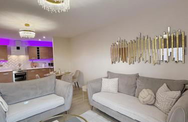 Luxury 2 bedroom Leeds City Apartment with Free parking & Jacuzzi bath - Foto 33