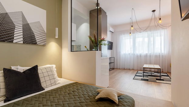 Efficient Studio Apartments on Calea Victoriei - Smart Layouts & Central Access - Foto 2, Habitación