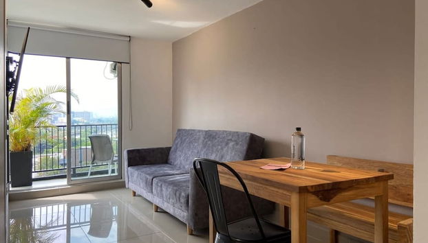 w Magnificent 1BR With Terrace at Poblado - Foto 4, Habitación