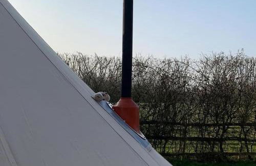 Cozy Hot Tent With Log Burner & Hot Tub Left Tent - Foto 25