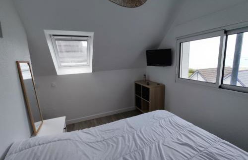 Maison VUE MER 50m PLAGE de TRESTEL GR34 entre Perros Guirec côte de granit rose et l'île de Bréhat - Foto 34