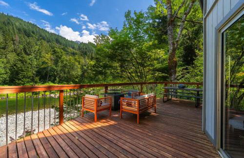 Boutique River Cabin, Infrared Sauna, Hot Tub - Foto 28