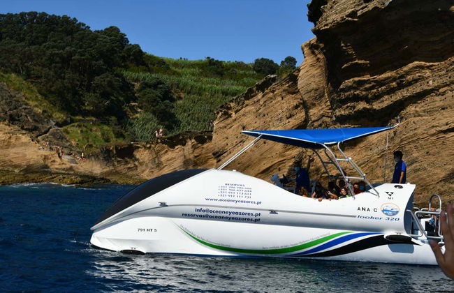 Passeio de barco com fundo de vidro por Vila Franca do Campo - Foto 7