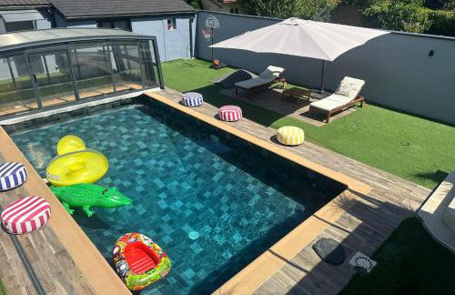 havre COSY avec piscine chauffée entre Paris et Disney - Foto 4