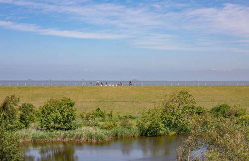 Apartment N14 direkt am Nordseedeich mit Blick auf den See - Foto 17