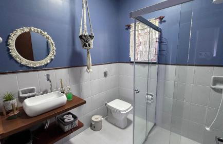 Villa do Aconchego - Casa Decorada para até 6p - Próxima ao Centro - Churrasqueira - Foto 20