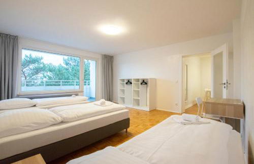 Tolstov Apartments - 1 or 3 Room Apartments with Balcony - 20 Min Messe DUS & Airport DUS - Foto 25