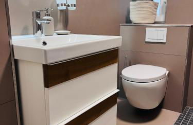 HARMONY "1" stylishes 4-Zimmer Apartment EG Terrasse Garten Parkplatz - Foto 12