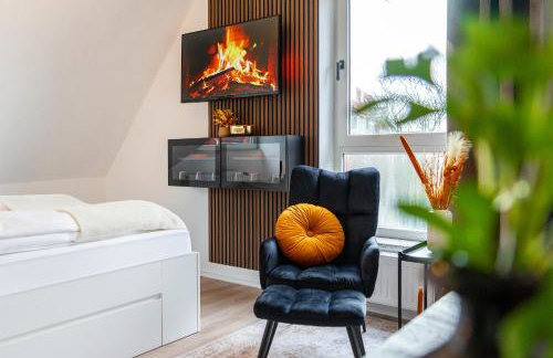 NEU! Modernes Apartment am Larrelter Tief - Balkon, Privatparkplatz & FIRE TV! - Photo 10