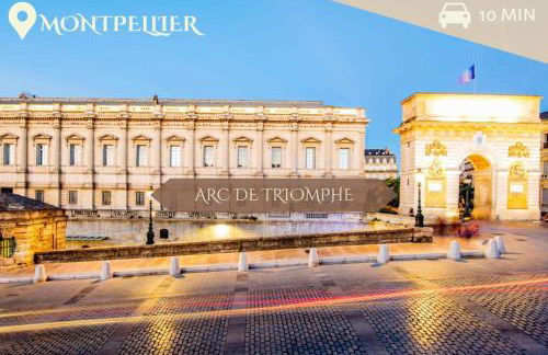 Manon, 2 ch, parking, Tram Croix d'argent au pied, Sleep-in-Montpellier - Photo 37