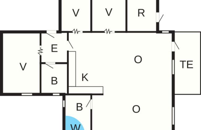 Vintage Holiday Home in Struer near Open Field - Foto 8