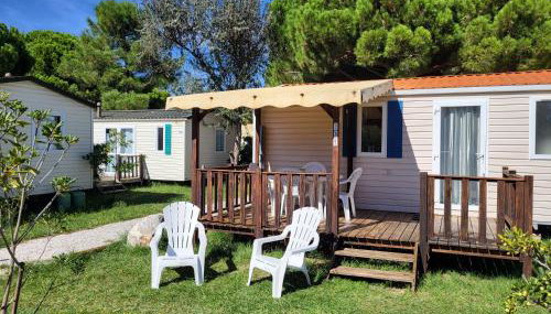 MH 4 pers Torreilles plage - Foto 2, Garden