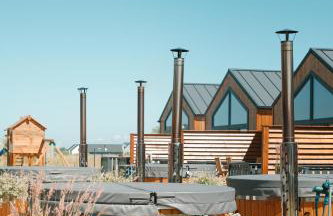 Nadmorskie Chatki - SAUNA - OPCJA Z PRYWATNĄ BALIĄ KĄPIELOWĄ LUB BEZ - Foto 8