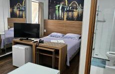 Lindo Flat localizado no 7º andar do Hotel S4 - Águas Claras - Brasília - Foto 15