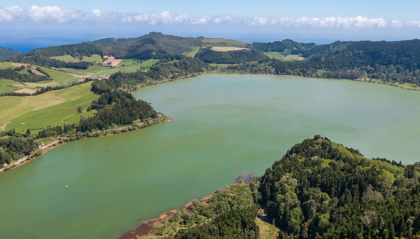 Tour in bicicletta alla Lagoa das Furnas