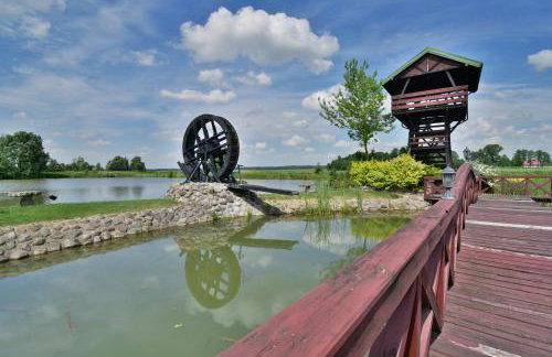 Dom nad stawem przy lesie - Foto 22