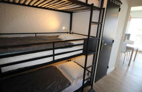 Studio cabine rénové, 4 couchages, pied des pistes, parking, balcon sud - FR-1-297-160 - Foto 9