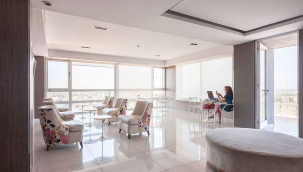 Sitzecke in der Lobby