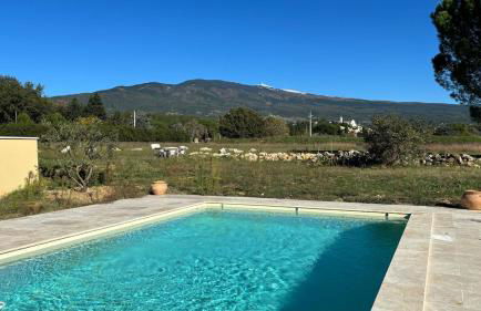 Le Mas des Grillons, mas rénové entièrement climatisé avec piscine et vue Ventoux - Foto 7