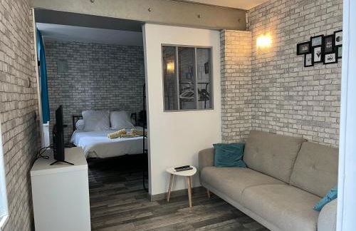 Le Loft - studio centre ville tout équipé - Foto 7