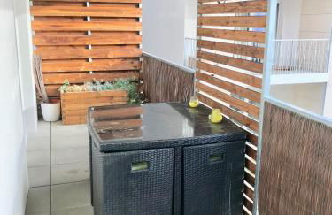 LeT2 Appartement Moderne avec Terrasse et Parking - Foto 19