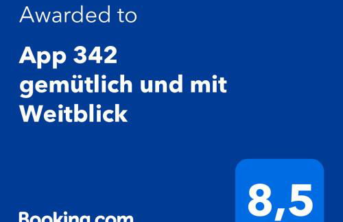 App 342 gemütlich und mit Weitblick - Foto 3