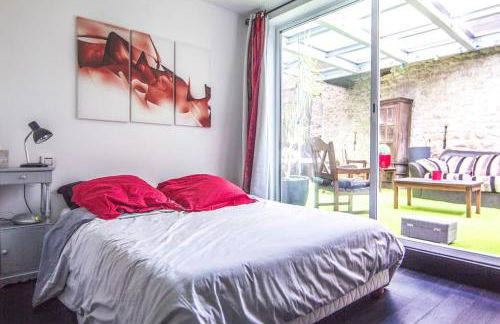 Appartement avec jardin intérieur 4 pers centre ville - Foto 6