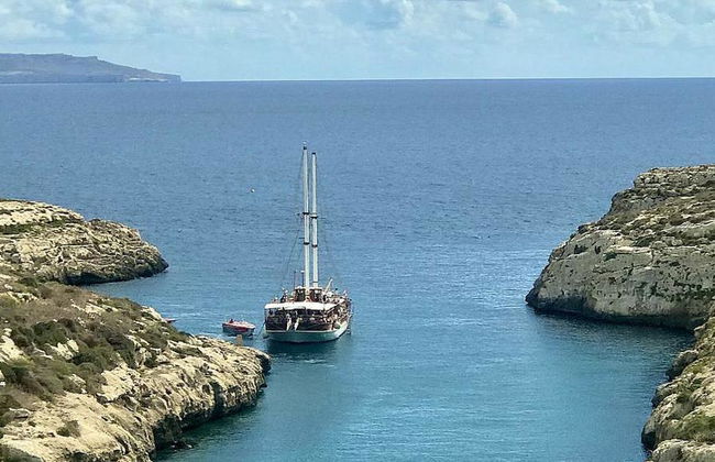 Le meilleur de Gozo et Comino en catamaran - Journée complète - Photo 3
