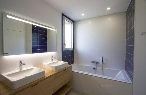 Tipoz'Immo - Ti Marin 500m de la plage et restaurant à pied - linge inclus et lits faits - wifi inclus - grande terrasse plein sud - spacieuse - lumineuse - Foto 16