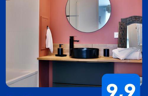 "STARRY in SO" 47m2, parking gratuit, rue calme et arborée, METRO 10 min, Stade de France 24min à pied - Foto 1