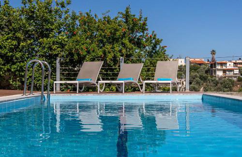 DIMITRA apartment with private pool and sea view -the ground floor of a two storey building - Foto 34