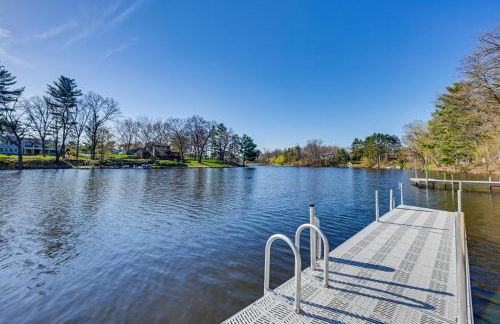 Lake Wissota Home with Private Dock and Fire Pit! - Foto 31