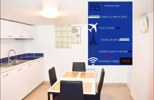 Appartement cosy à Arnouville - 34 m² avec vue jardin - Foto 6