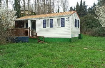 Mobil-home lumineux et climatisé avec piscine et jardin cadre paisible pour famille ou couple - Foto 2