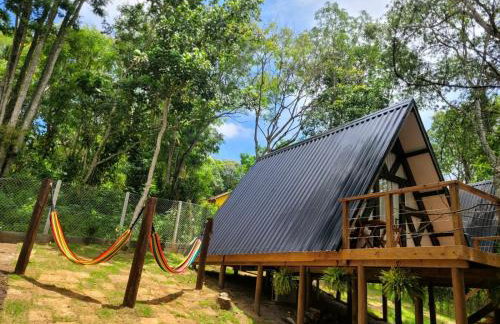 Chalé Merlot, Estrada do Vinho com cafe da manha e hidro - Foto 9