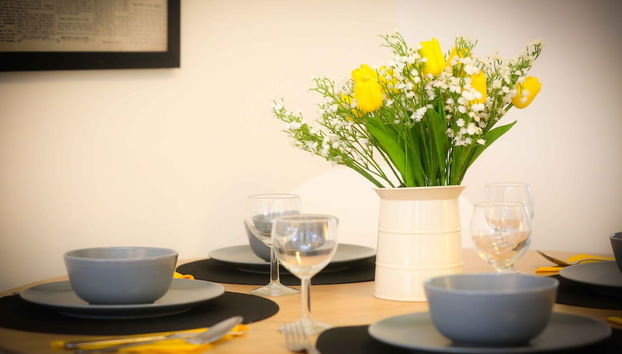 Essbereich im Zimmer