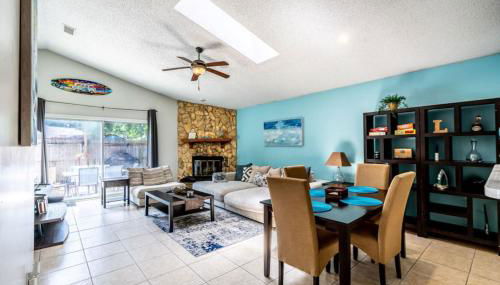 Beach Retreat with Backyard Flair and Yard Games - Photo 3