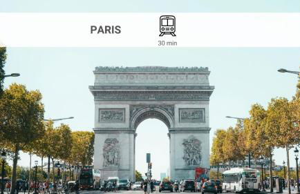 Le Poincaré, Proche Gare RER, Parking, Arrivée autonome - Foto 21