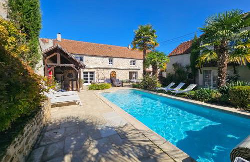 Villa familiale La Finca du champ de l'eau Avec sauna jacuzzi proche de Disney et Paris - Foto 1