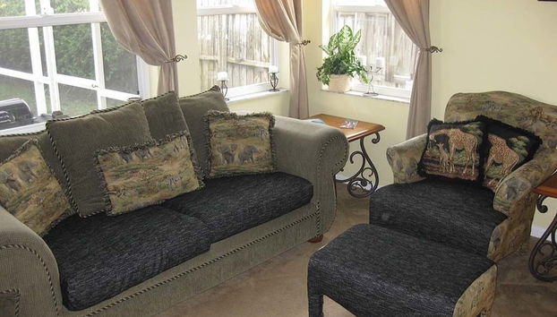 Sala de estar do lobby