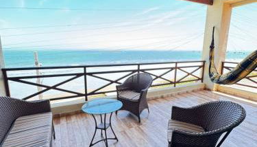 Casa da Maré Pé na areia Suítes climatizadas e deck vista mar - Foto 1