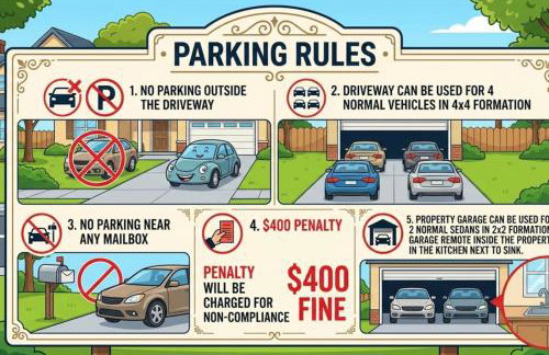 King Bed! Soaking tub! Fenced Yard w Screen Patio - Foto 7