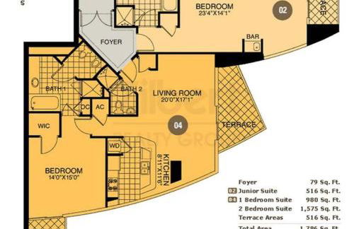 Fontainebleau Hotel Ocean View Fits 6! 1 BED/2 BA - Photo 31