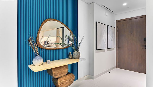 bnbme | Marina Vista Tower | 1 BDR - Foto 3, Entrada interior