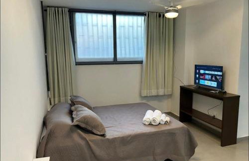 13 - ESTÚDIO COMPLETÍSSIMO na Savassi, Cozinha montada, Perto de tudo! - Foto 13