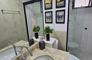 Studio for 02 guests WIFI 300MB air conditioner only twoo minutes of subway station LUZ SP - Foto 9