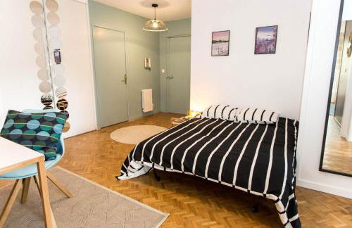 Appartement Lyon Centre Confluence 100 m2 Parking Terrasses - Foto 13