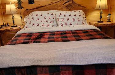 Knotty Shack- Unique Tiny Log Cabin with Hot Tub - Foto 7