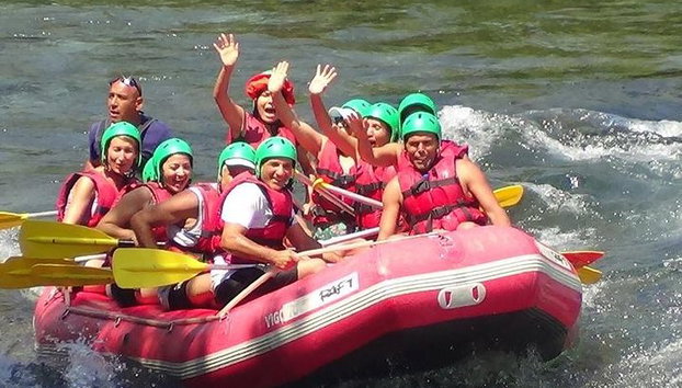 Tour mixto: barranquismo, rafting, tirolesa, desde Alanya-Side-Antalya - Foto 3